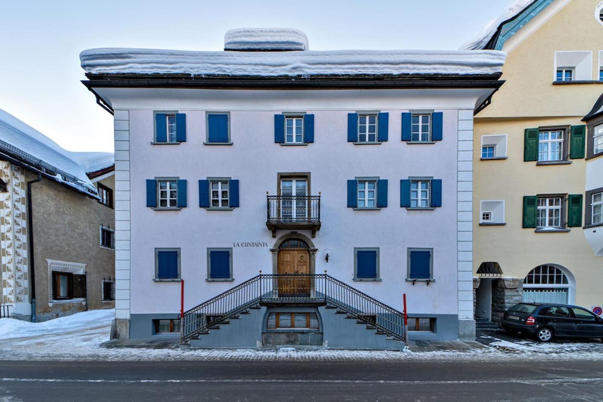 Chesa La Cuntainta - Sils Maria Apartment Exterior photo